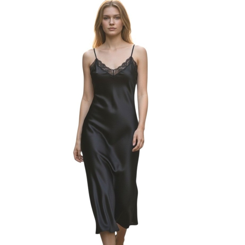 White House Black Market Womens sz 12 Whimsigoth Dark Romantic fairy Slip Dress